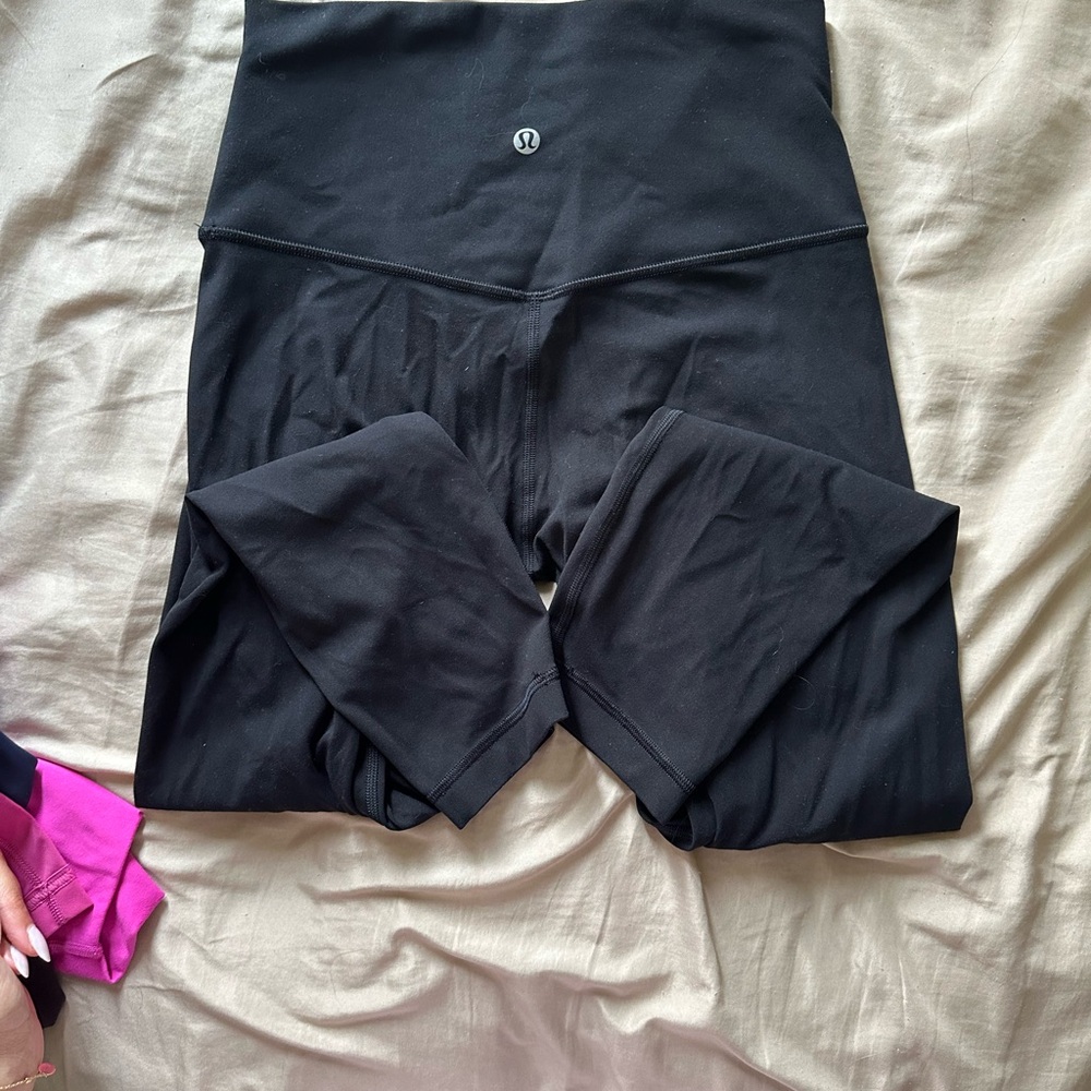 Lululemon align Black High-Waisted Leggings